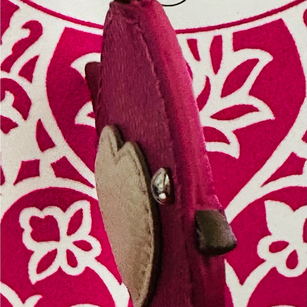 Coach Fuchsia Bird Keychain - Picture 8 of 9
